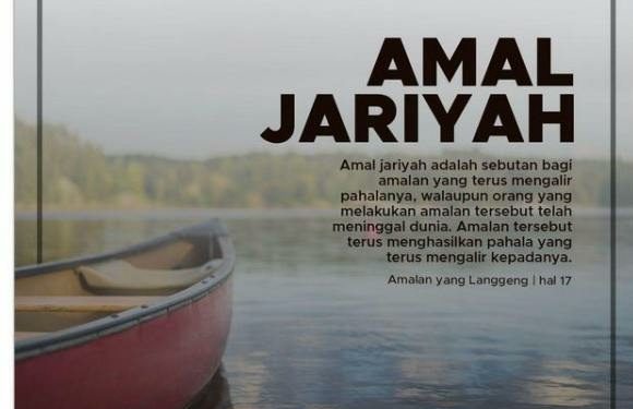 makna amal jariyah