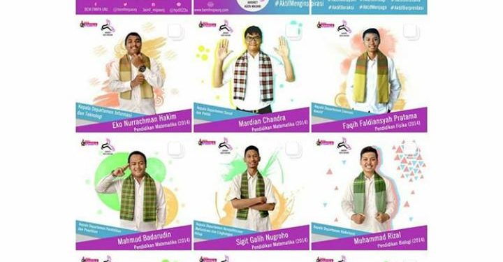 memblur foto perempuan