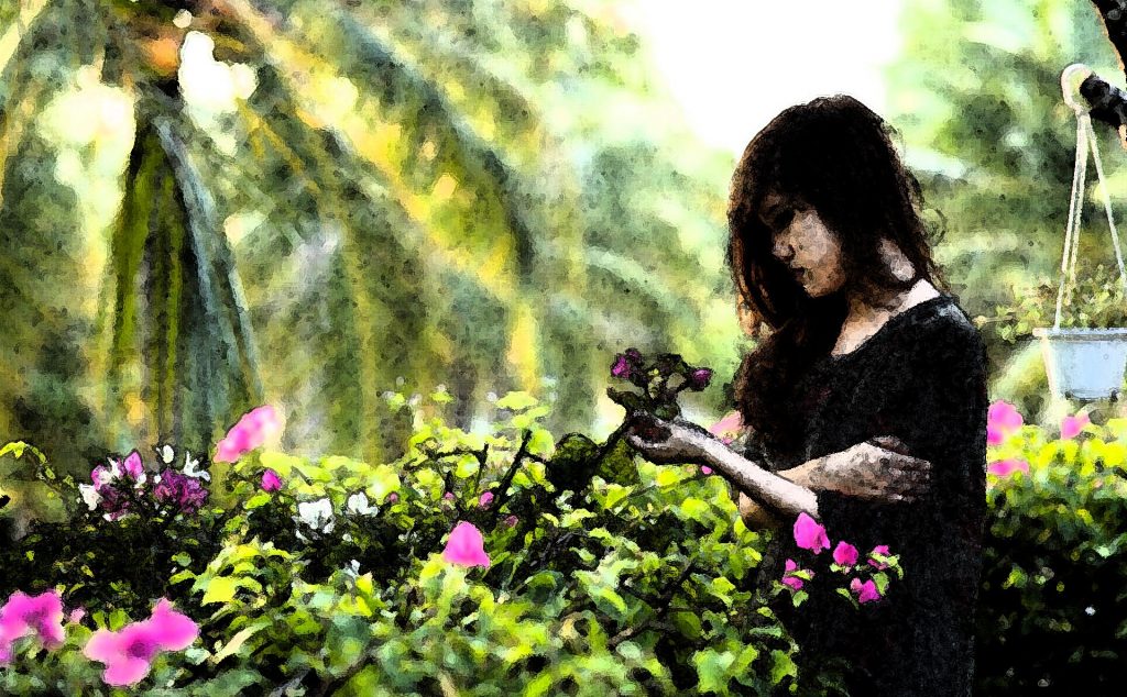 Gadis sedih di Cimanuk