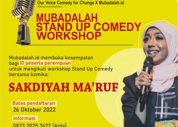 mubadalah stand up comedy