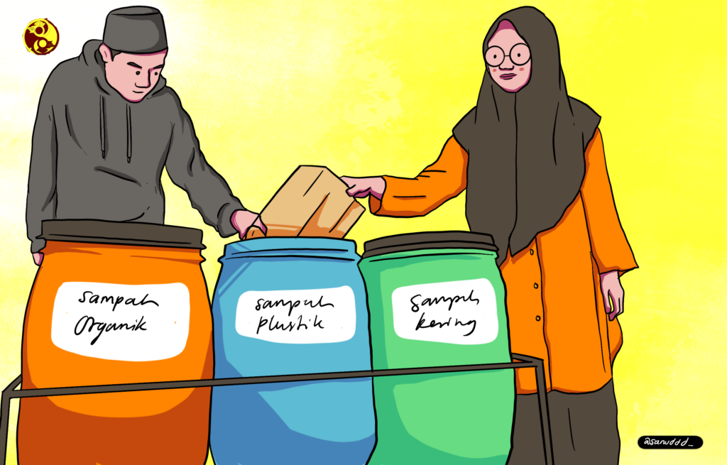 Praktik Pengelolaan Sampah Di Pesantren Kebon Jambu Al-Islamy