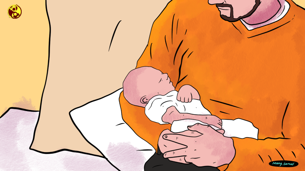 Membacakan Azan dan Iqamah