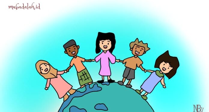 Mengusap Kepala Anak Yatim
